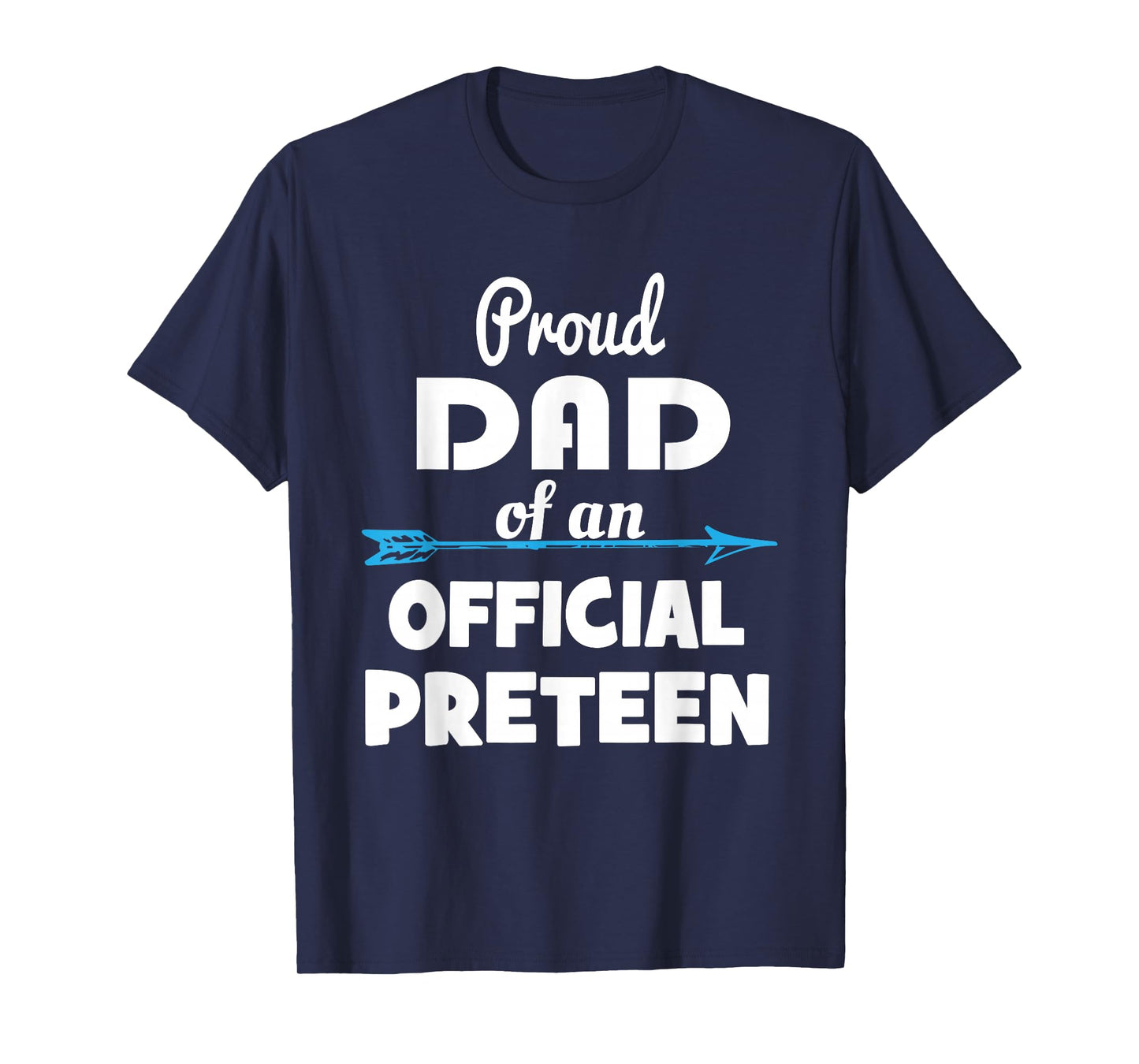 Proud Dad Of An Official Preteen 12th Birthday 12 Years Old T-Shirt