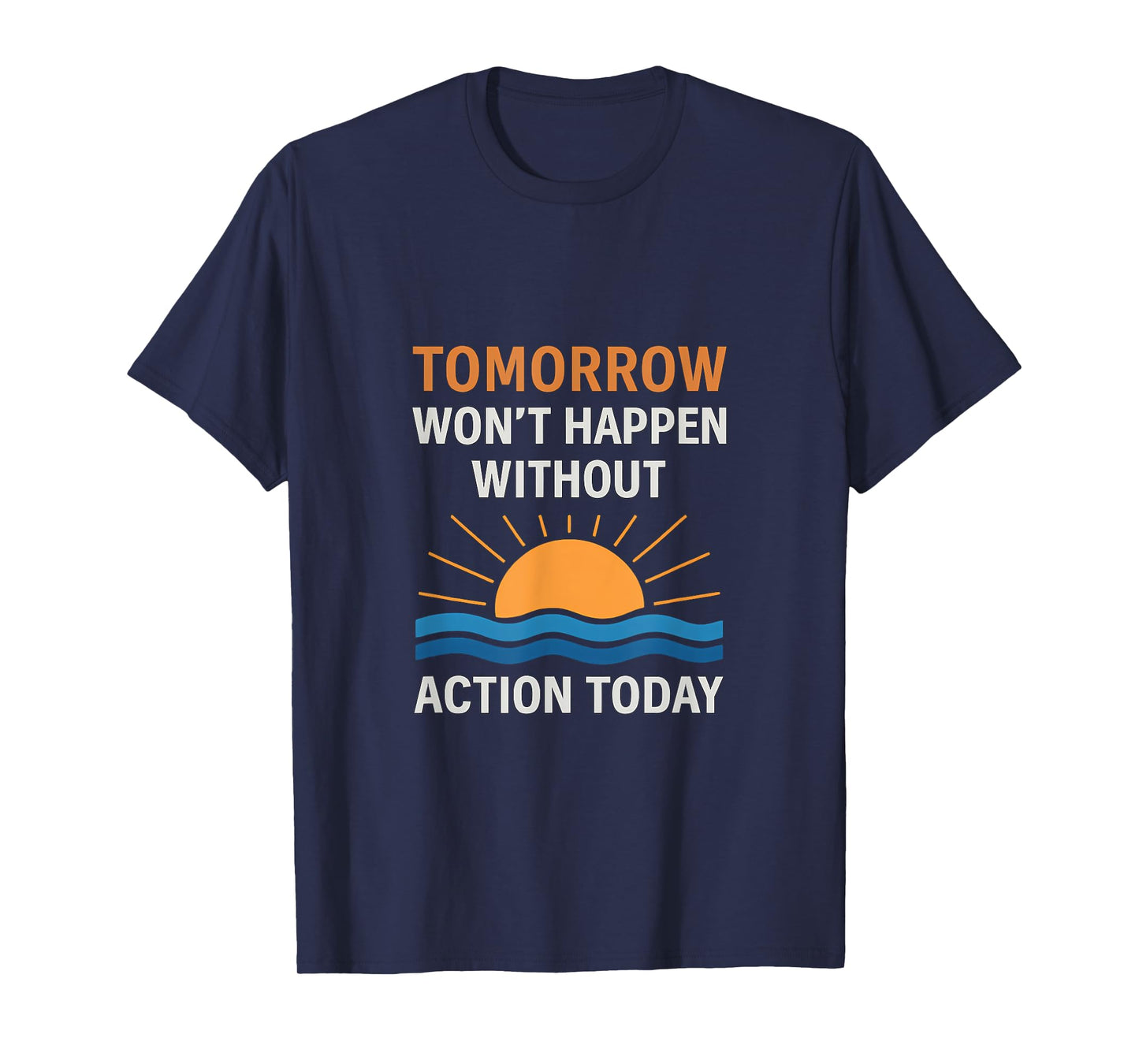 Productivity Sunrise Motivational Quote Graphic T-Shirt