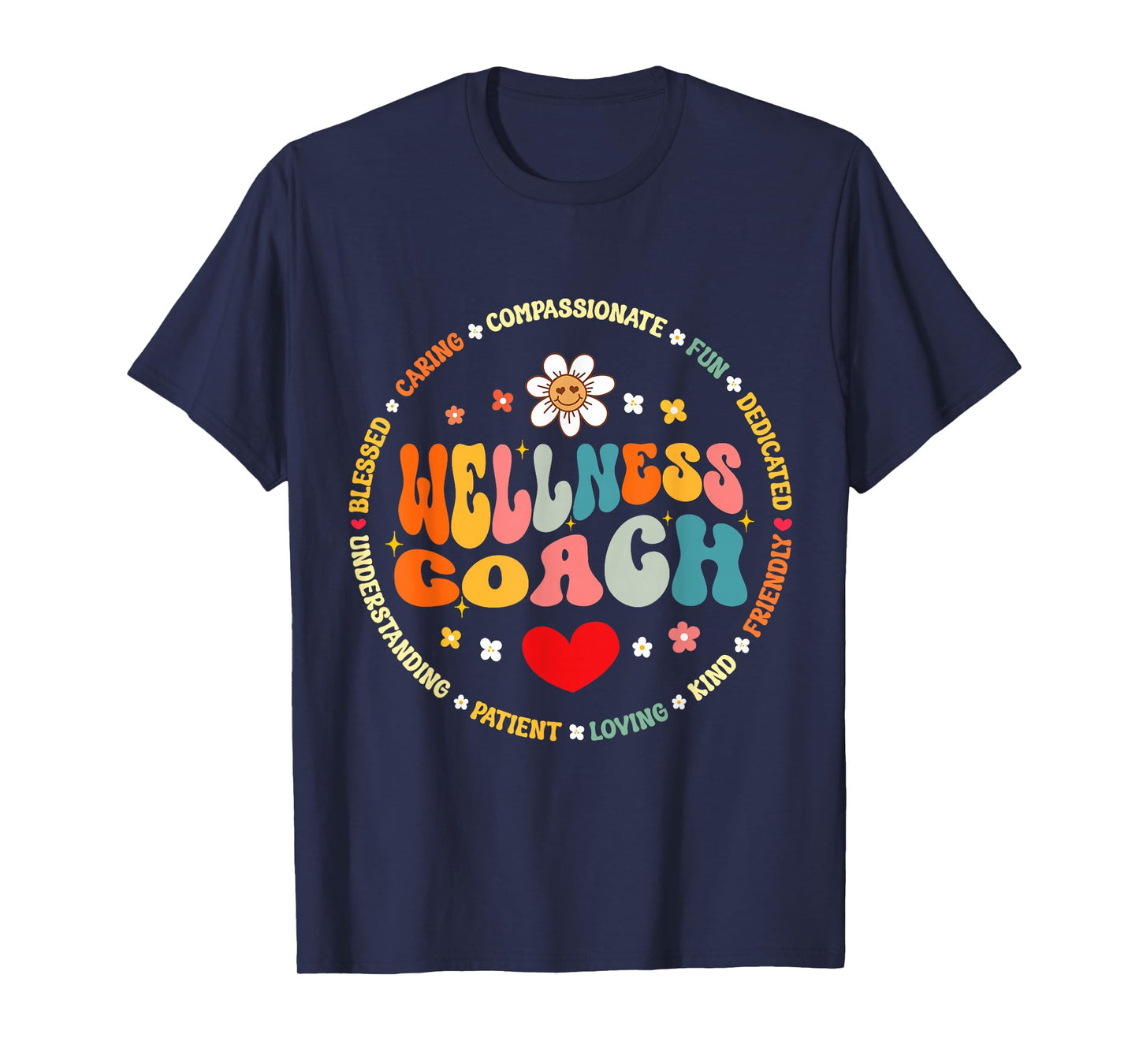 Cute Nutritionist Health And Wellness Coach Health Teacher T-Shirt
