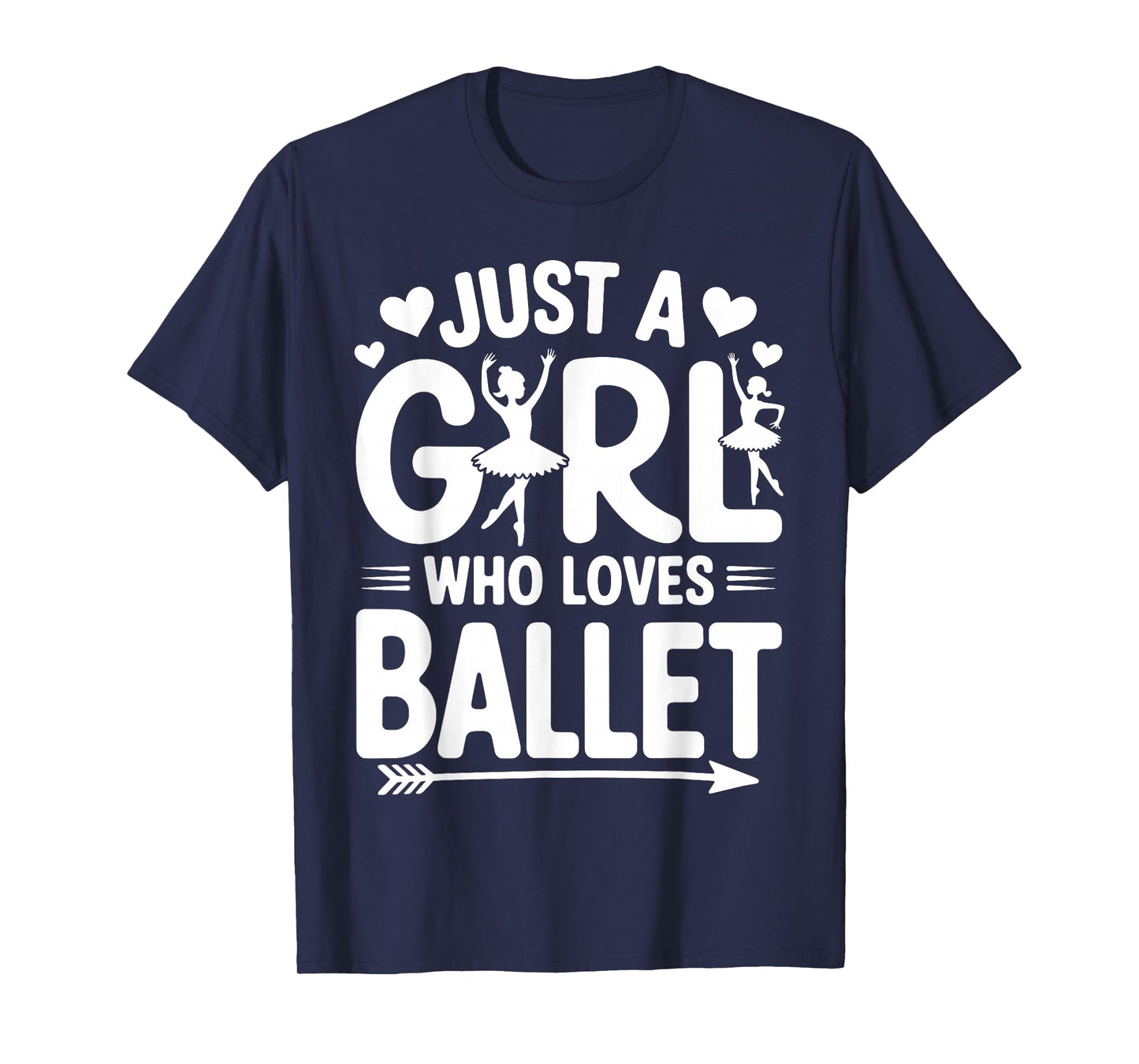 Cool Ballet Art for Women Girls Ballet Dancer Recital Ballet T-Shirt