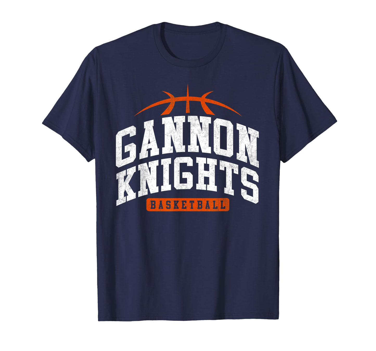 Gannon University Knights Basketball Vintage Arch Design T-Shirt