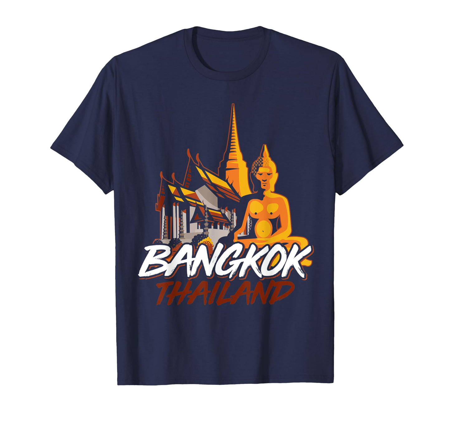 Proud Thai Flag Bangkok Travel Phuket Chiang Mai Thailand T-Shirt