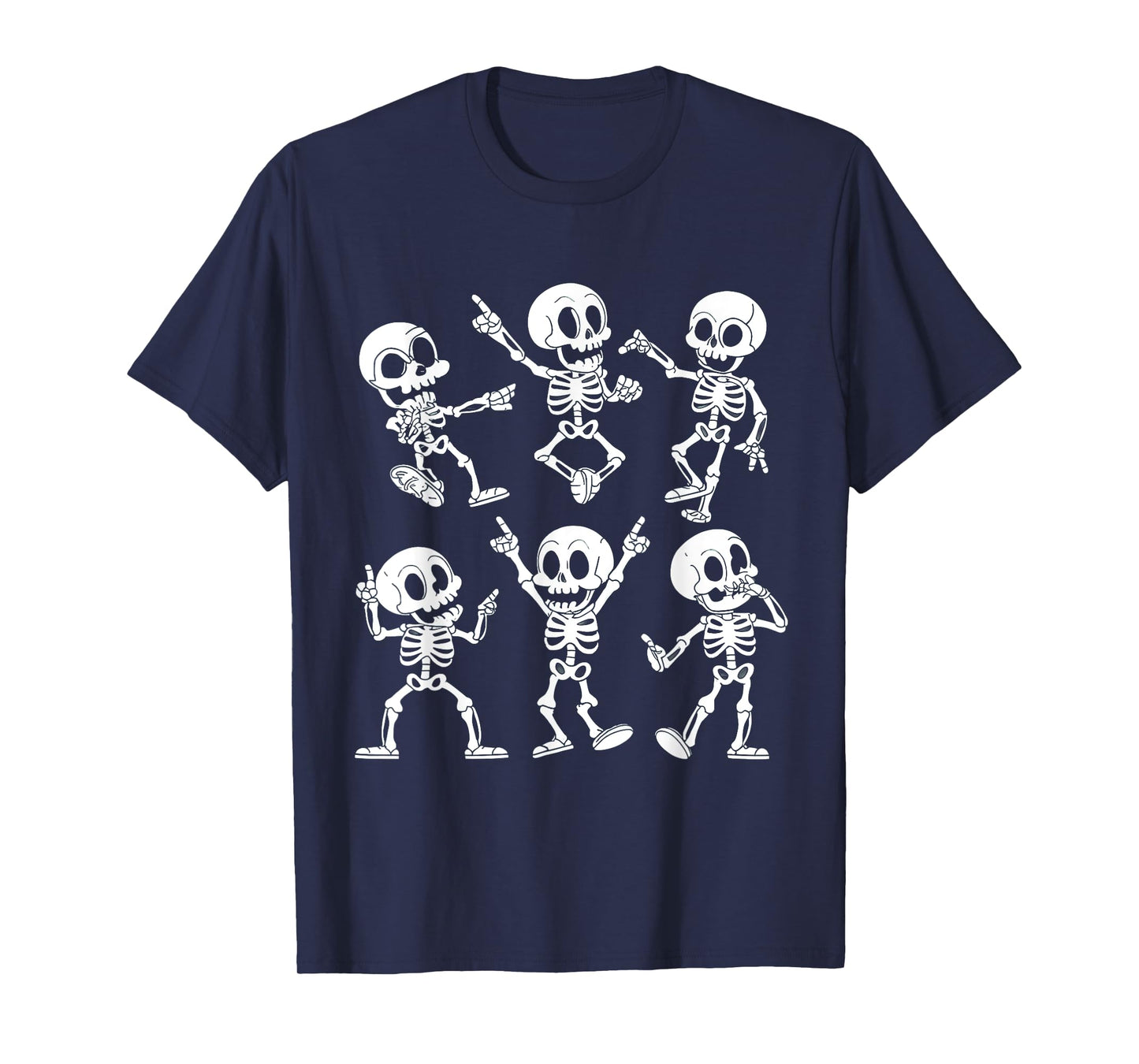 Dancing Skeletons Cute Funny Halloween Skeleton Dance T-Shirt