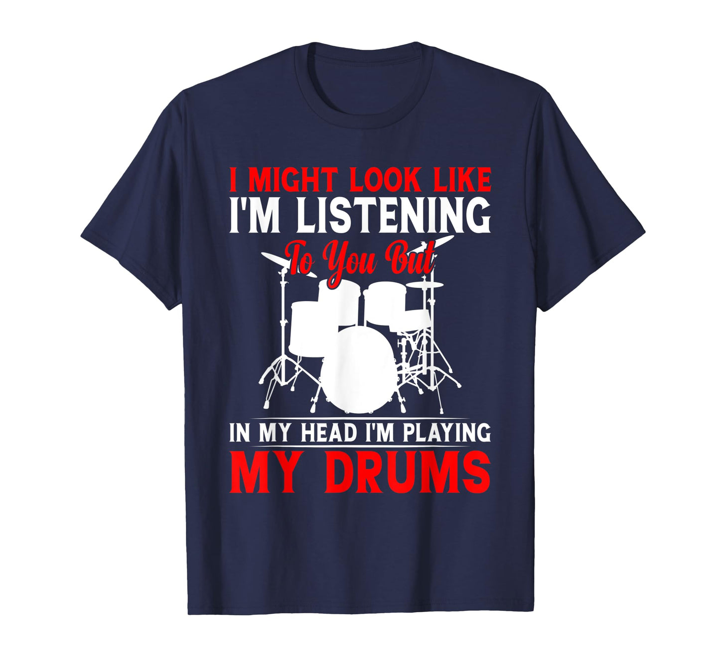 Drummer Art for Men Women Drum Player Percussion Lover T-Shirt