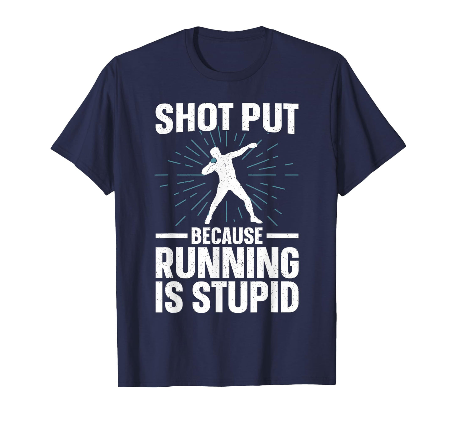 Shot Put Art For Men Women Track And Field Coach Shot Put T-Shirt