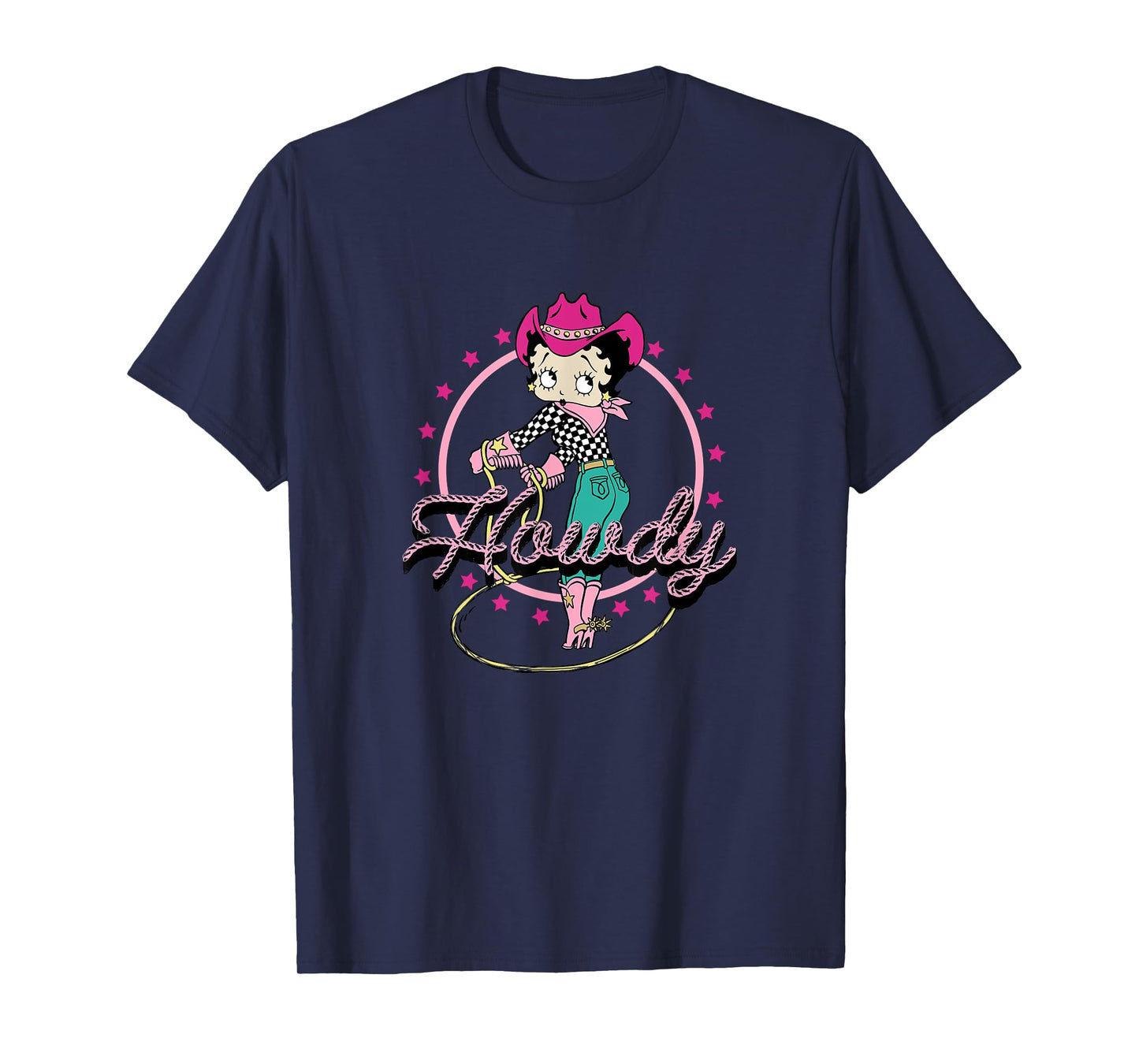Betty Boop Howdy Country Star Betty T-Shirt