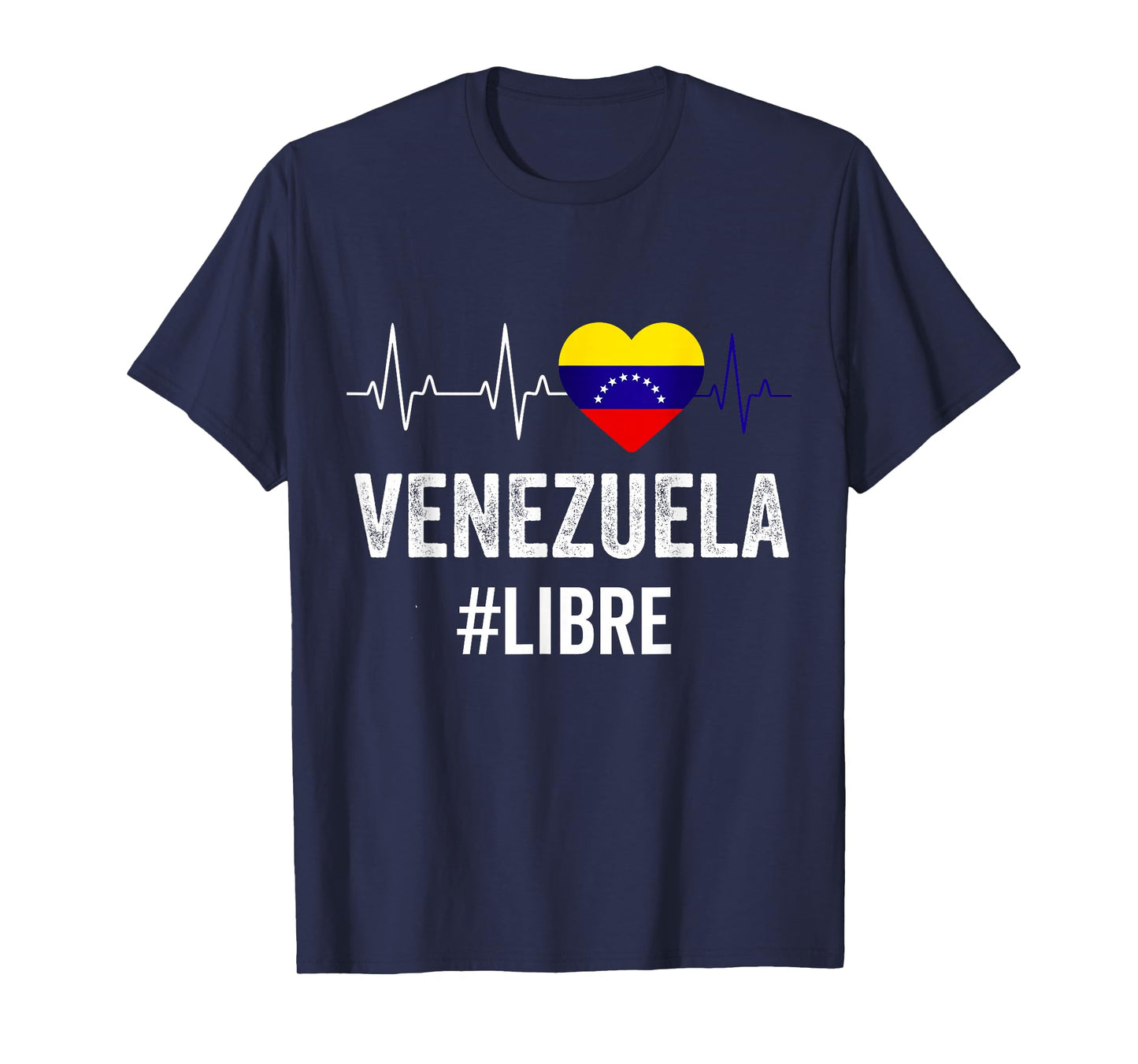 Venezuela Libre Flag Pride Bandera Venezolana Camiseta Root T-Shirt