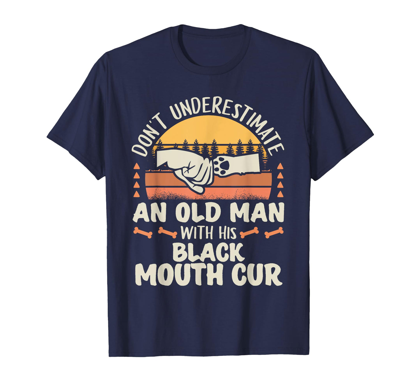 Black Mouth Cur Shirt Men Women Dog Mom Dog Lover T-Shirt