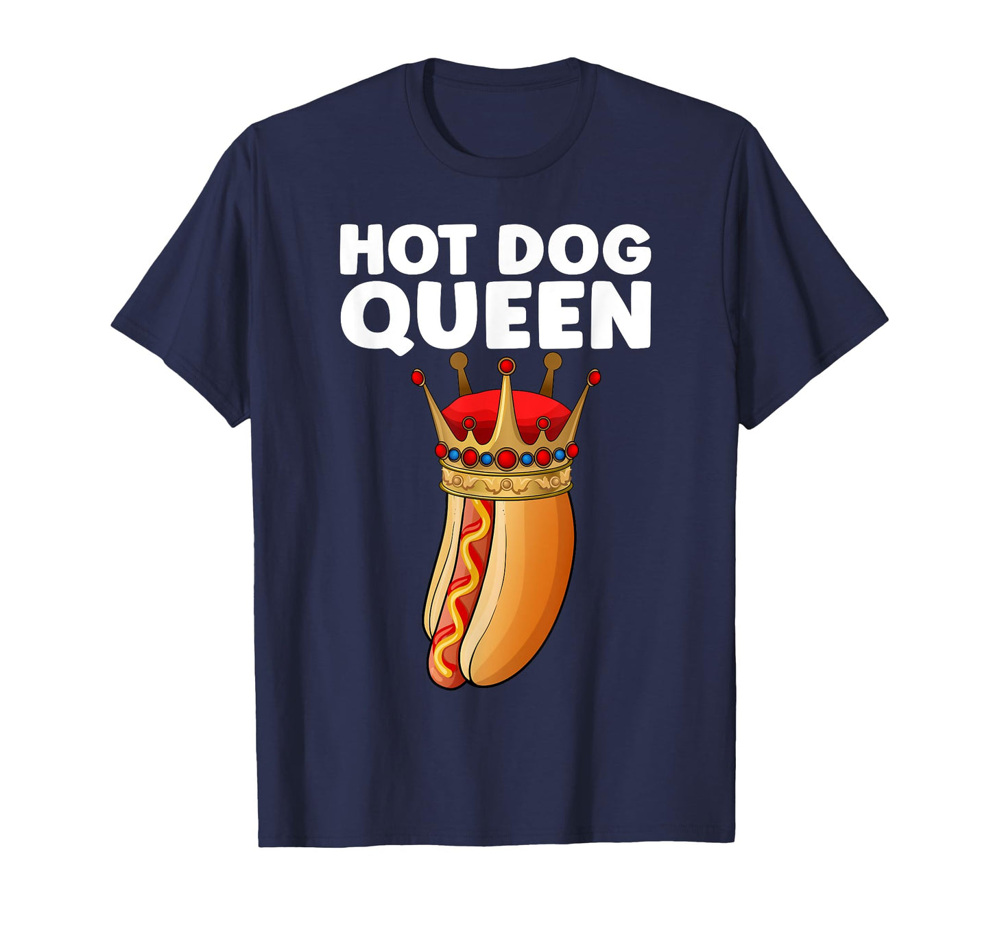 Cute Hot Dog Design For Women Girls Sausage Hotdog Lovers T-Shirt