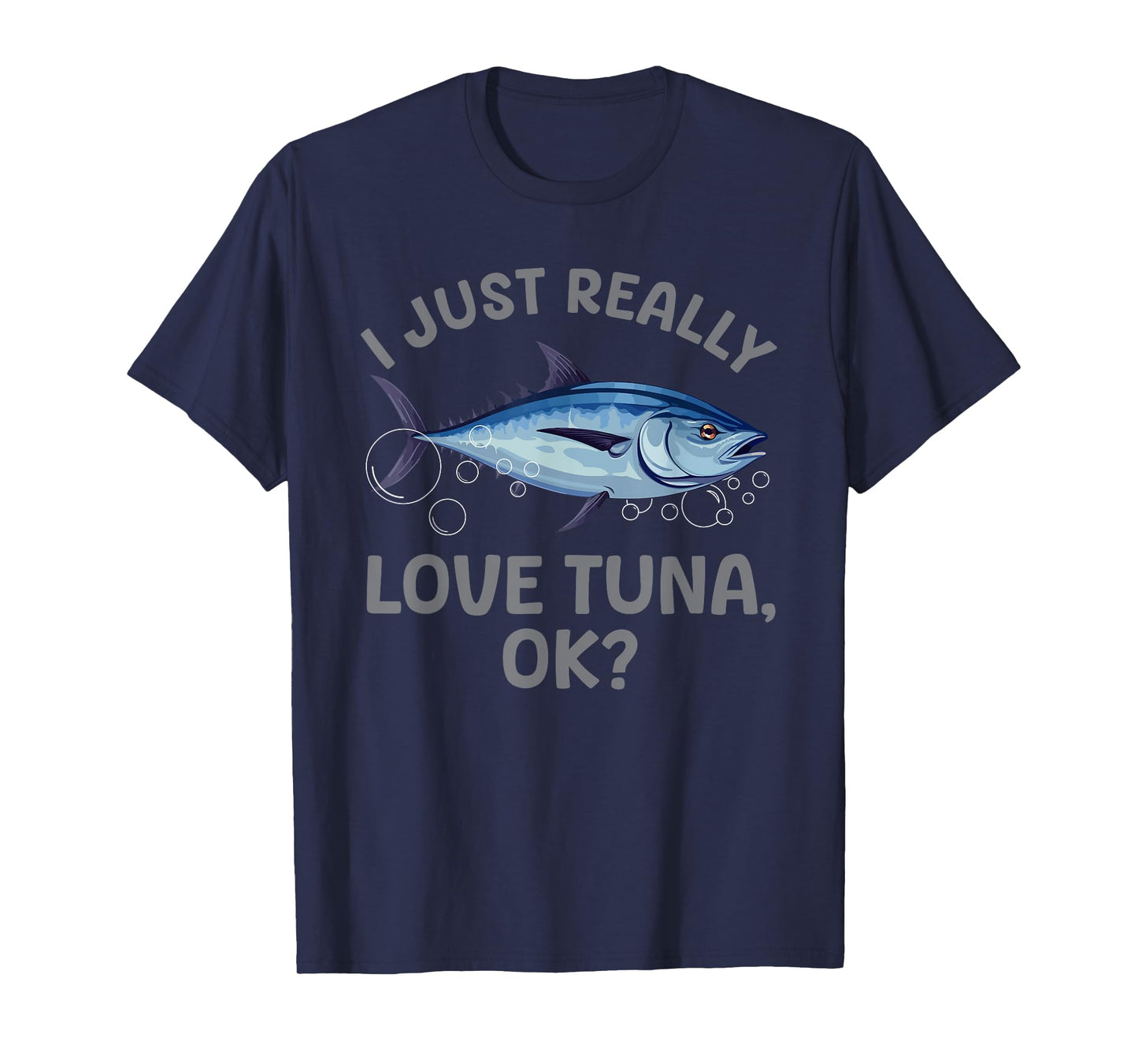 Cool Tuna Fishing Art For Men Women Deep Sea Tuna Fishing T-Shirt