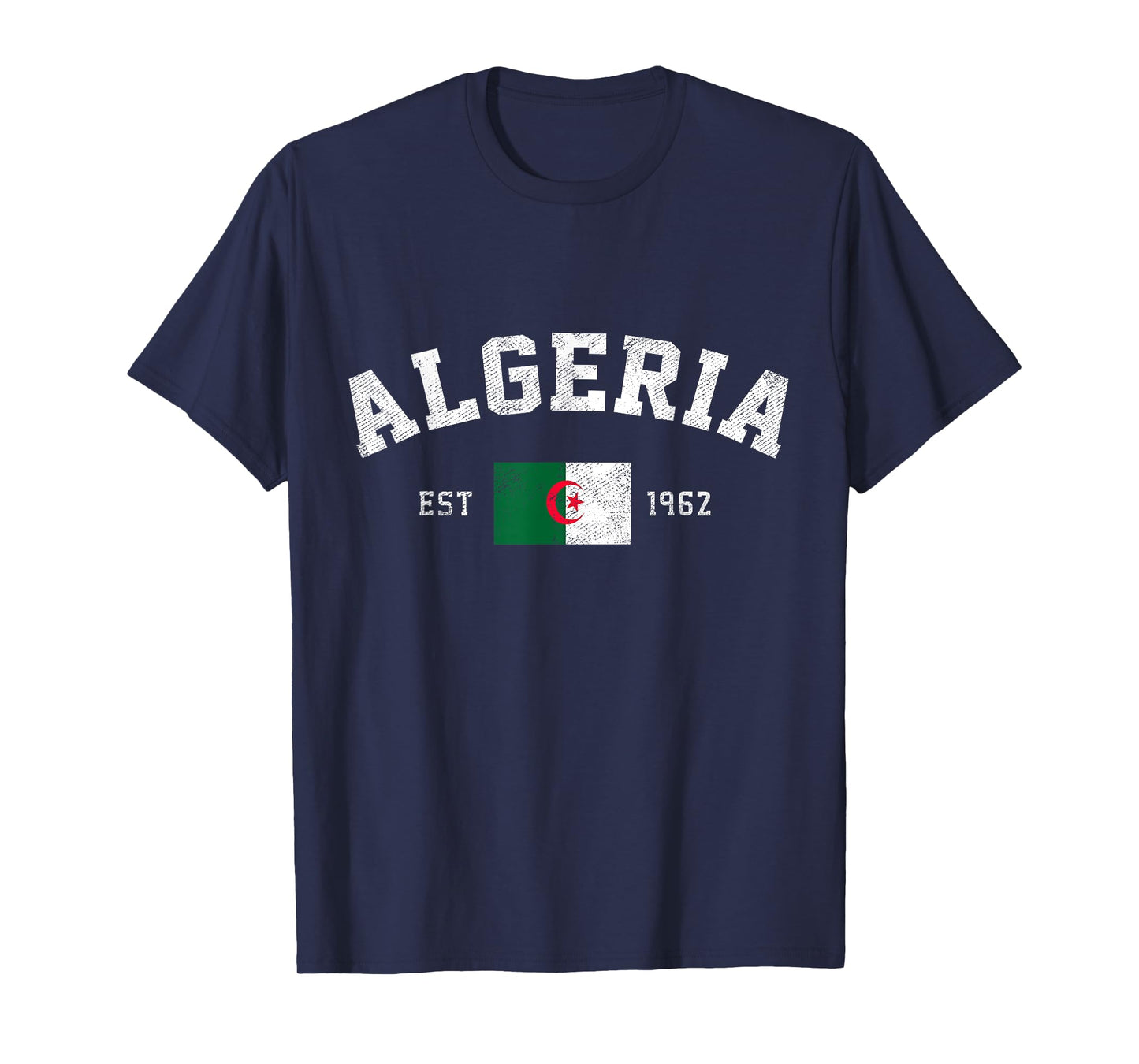 Algeria Est. 1962 Algerian Flag Independence Day T-Shirt
