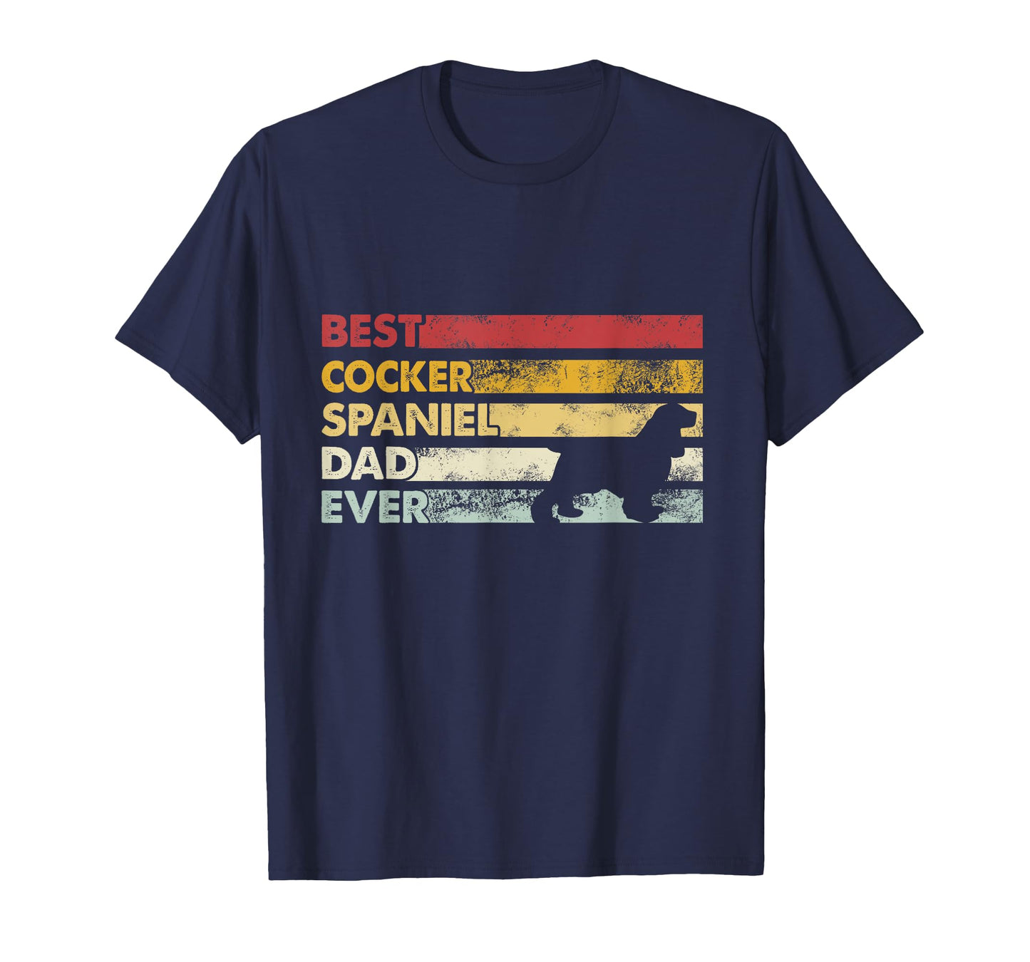 Best Dog Dad Ever - Father Cocker Spaniel T-Shirt