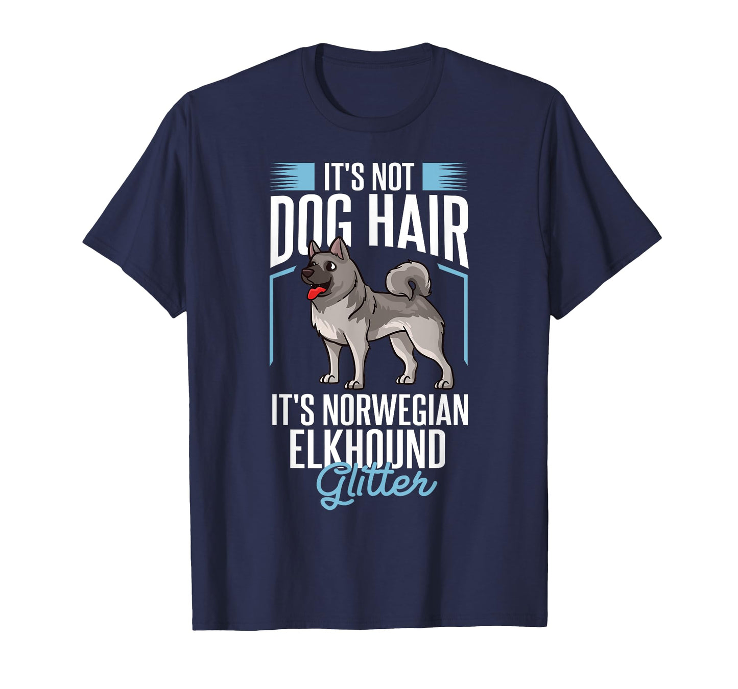 Norwegian Elkhound Dog Gift Puppies Owner Lover T-Shirt