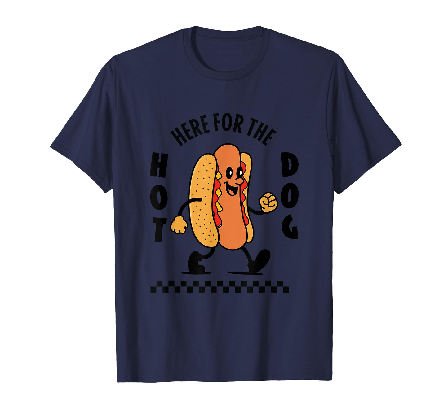 Here for The Hot Dog Funny Wholesale T-Shirt