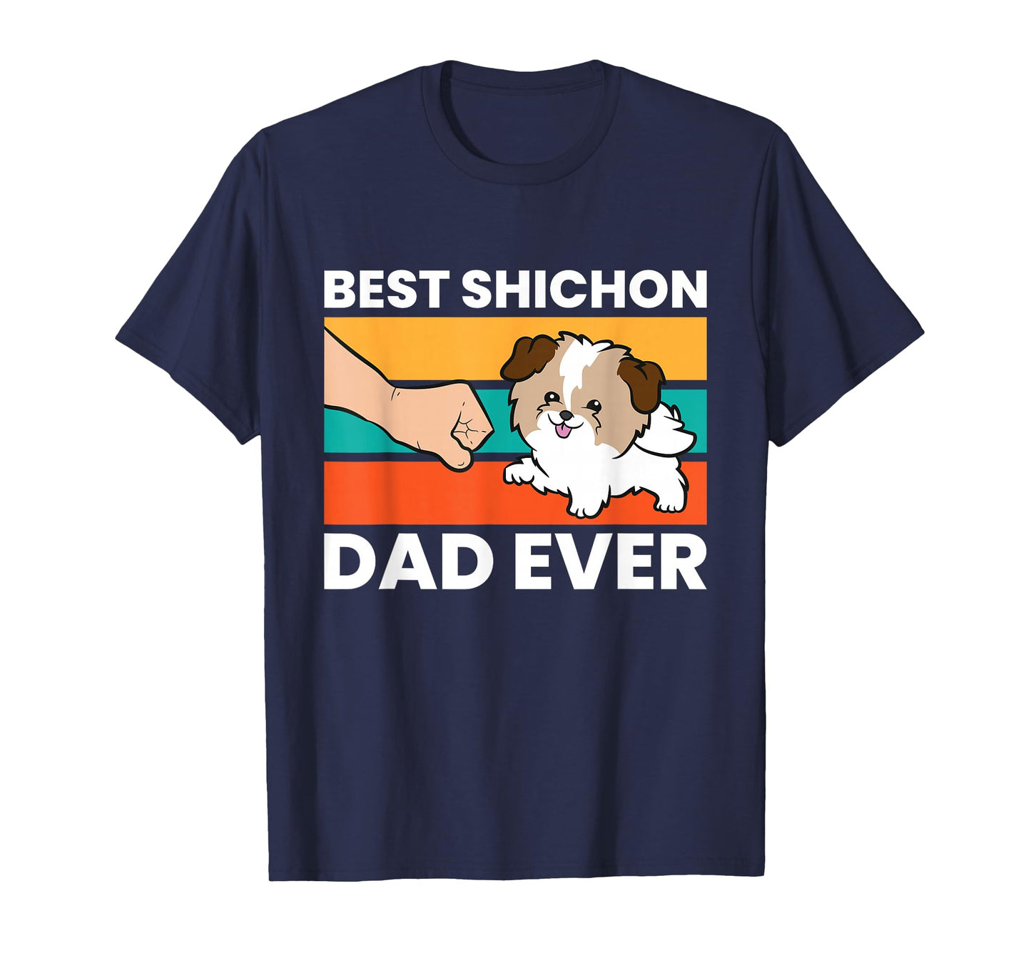 Best Shichon Dad Ever T-Shirt