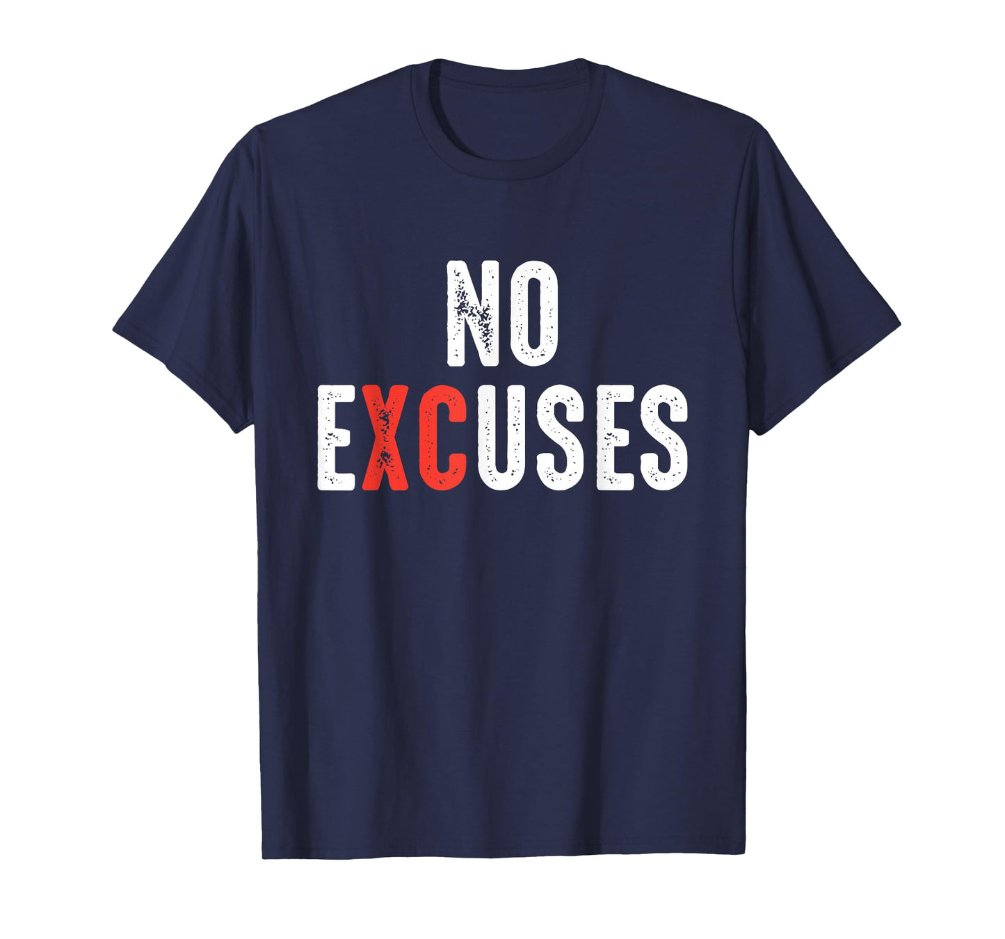 Cross Country Track Running for Vintage XC Runner No Excuses T-Shirt