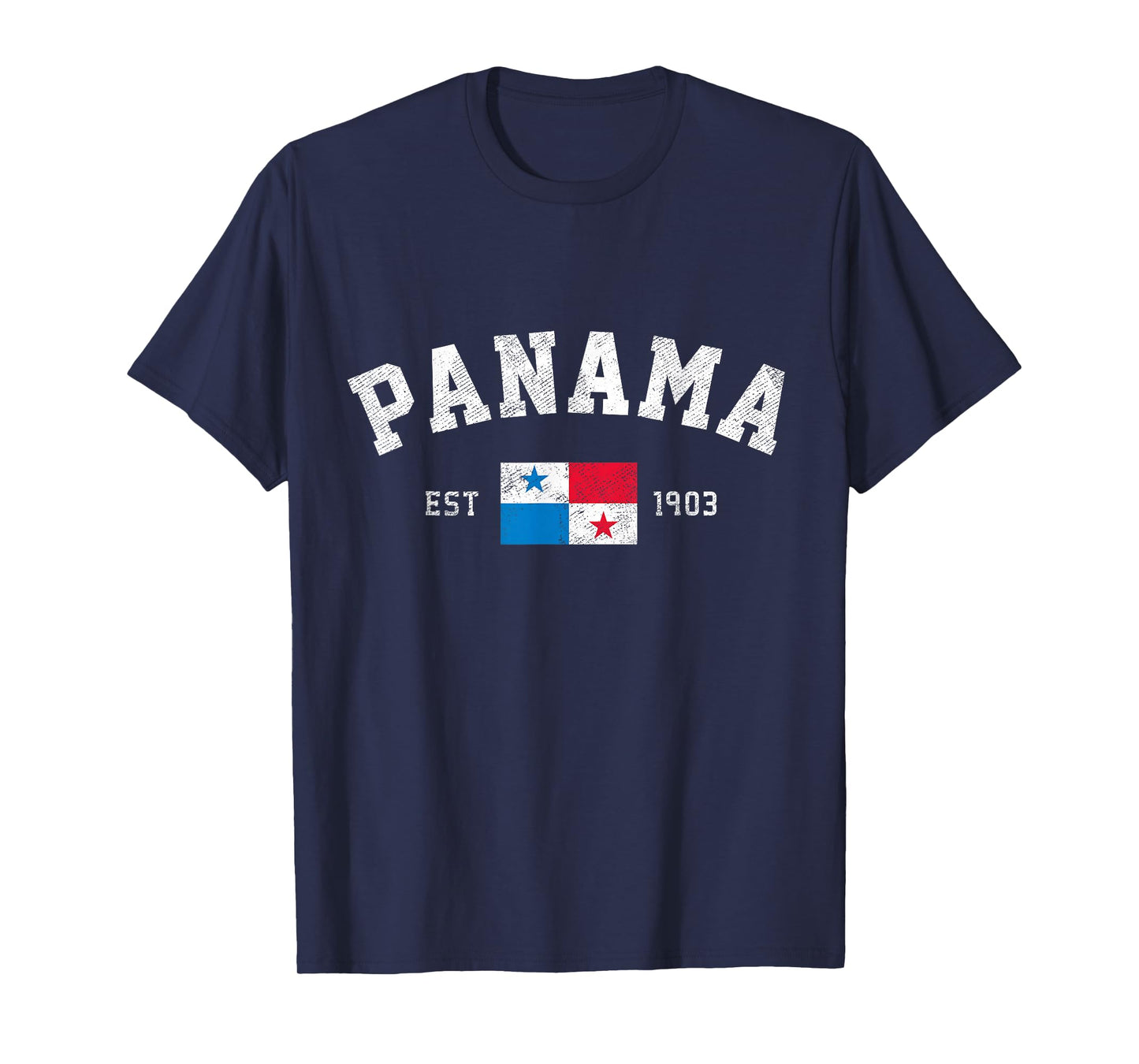 Panama Est. 1903 Panamanian Flag Independence Day T-Shirt