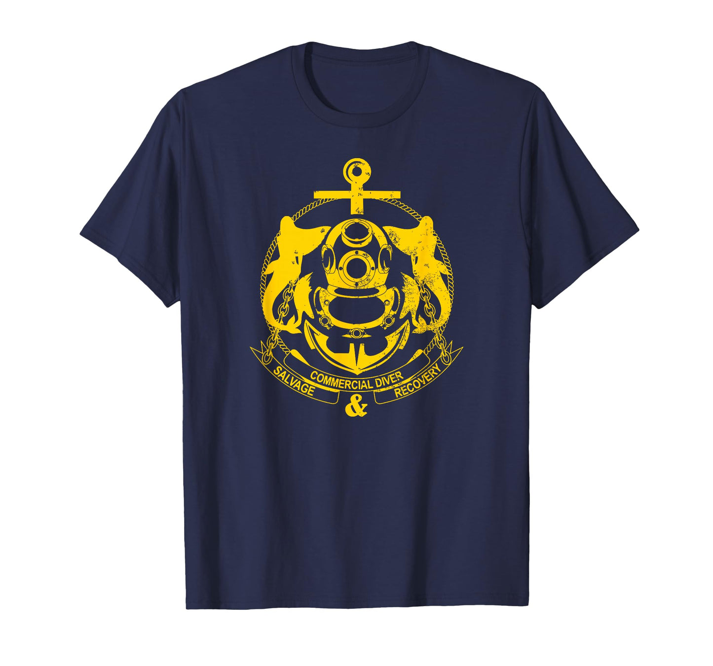 Commercial Diver Salvage Recovery T shirt T-Shirt