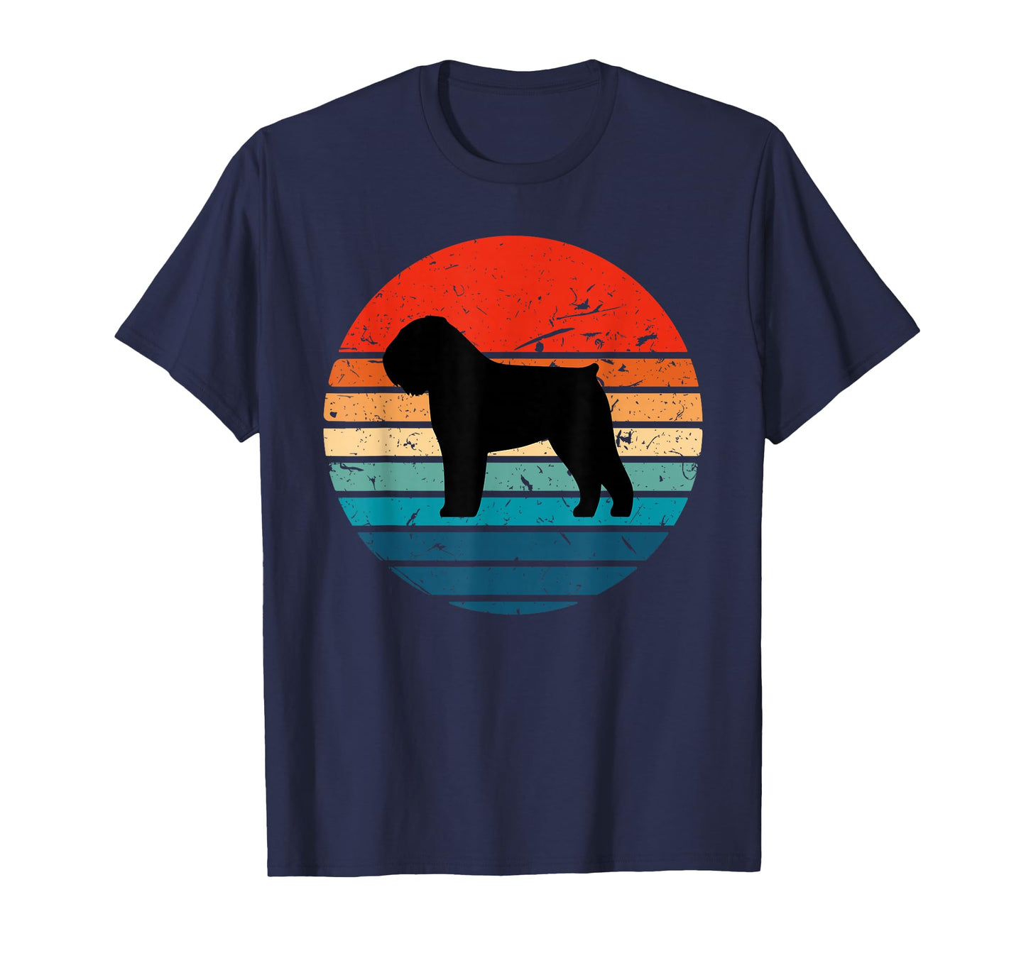 Bouvier des Flandres T Shirt Retro Vintage 70s Tee T-Shirt
