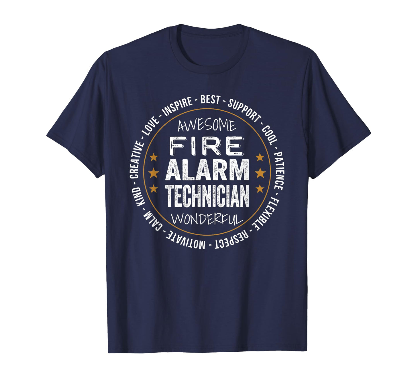 Fire Alarm Technician Gifts Appreciation Funny T-Shirt