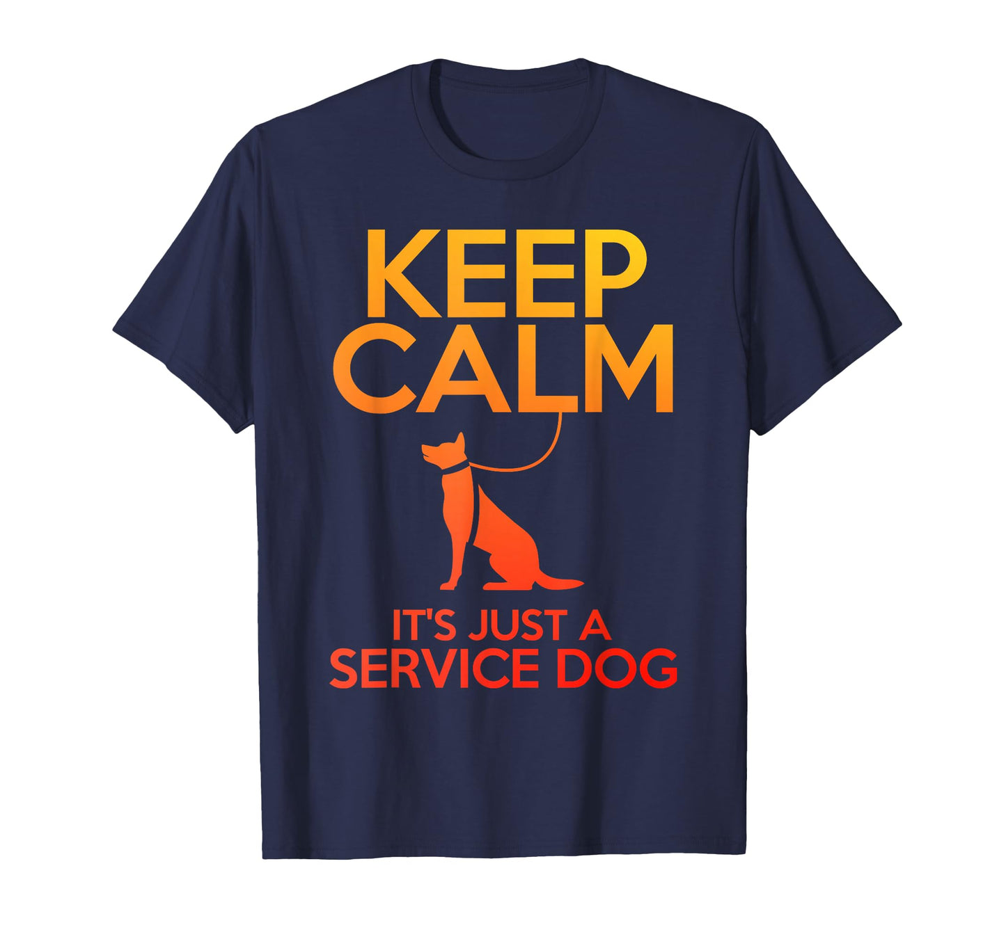 Service Dog Design For Men Women Assistance Dog Service Dog T-Shirt
