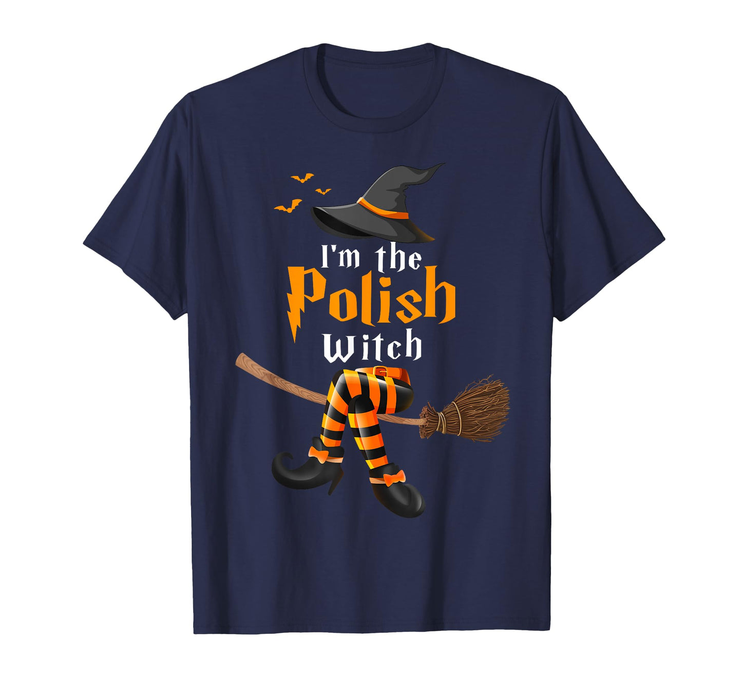 I'm The Polish Witch Halloween Costume Witches T-Shirt
