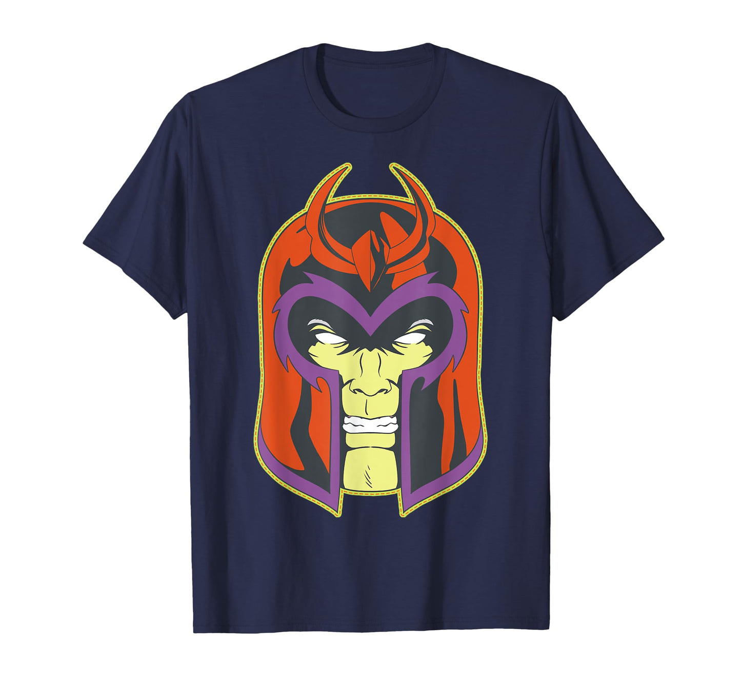 Marvel Magneto Halloween Retro Vintage Mask Costume T-Shirt