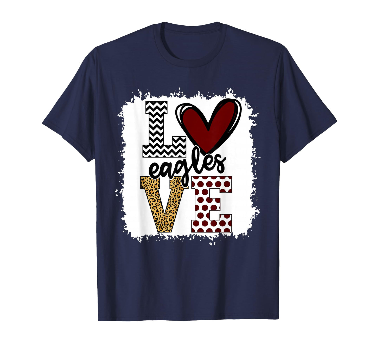 Eagles Mascot Love - School Spirit Fantastic Gifts T-Shirt