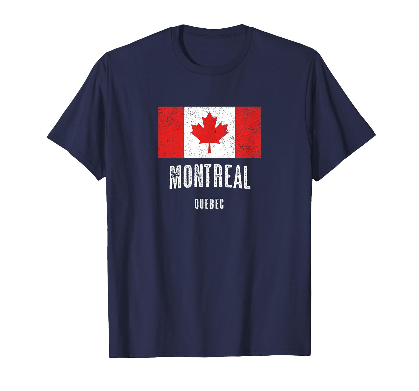 City of Montreal - Canada | Canadian Flag Souvenir - T-Shirt