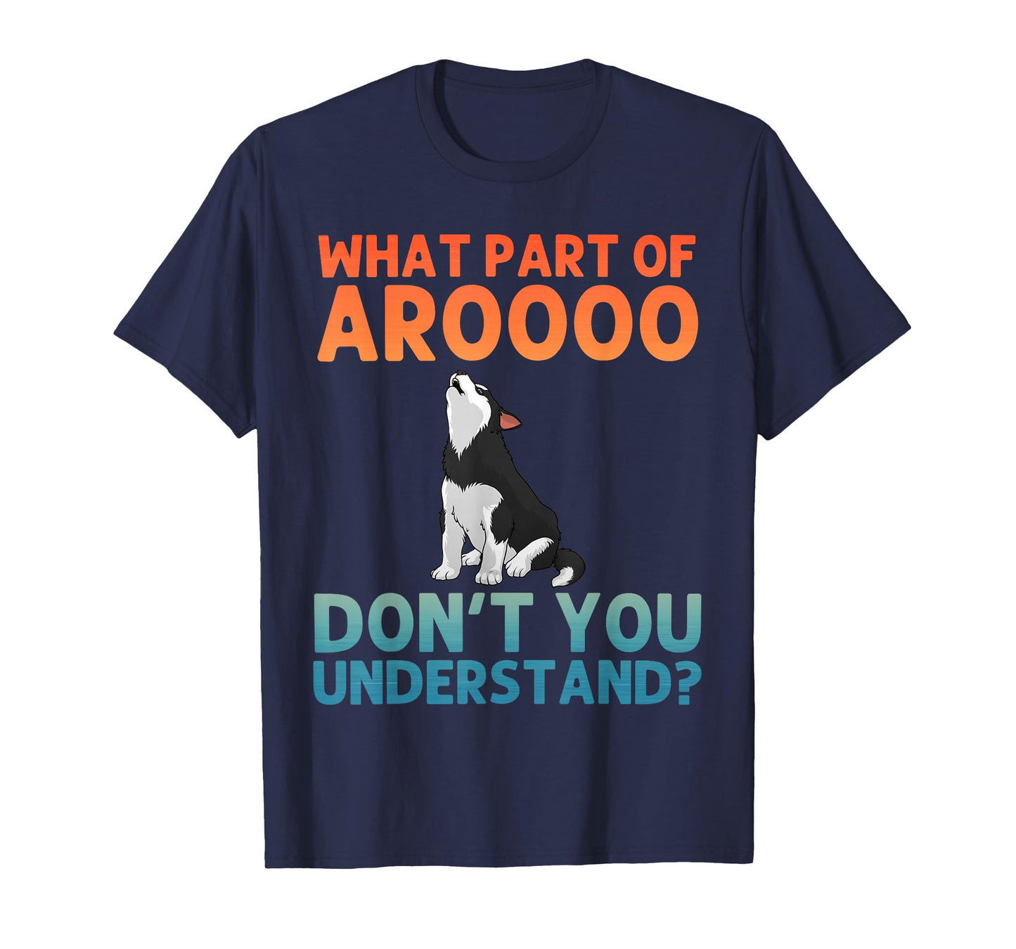 Husky Design For Men Women Siberian Husky Dog Husky Lover T-Shirt