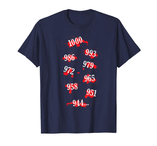 1000 Minus 7 Anime Manga Ghoul Otaku Cosplay T-Shirt