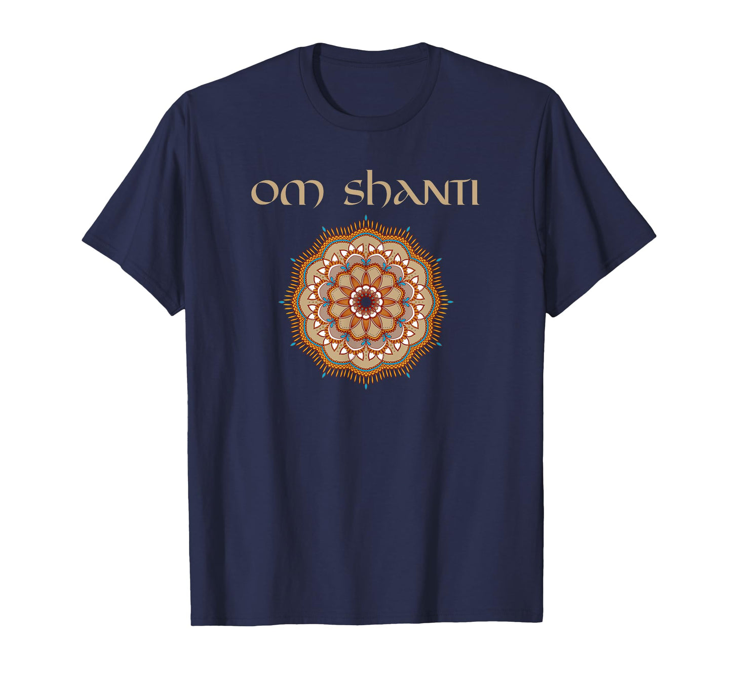 Yoga Teacher Shirt OM Shanti Reiki Holistic Healer T-Shirt T-Shirt