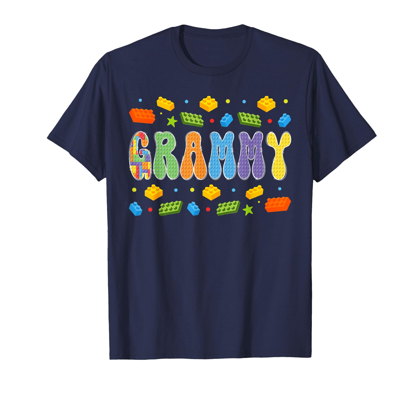 Grammy Building Bricks Block Master Builder Matching T-Shirt