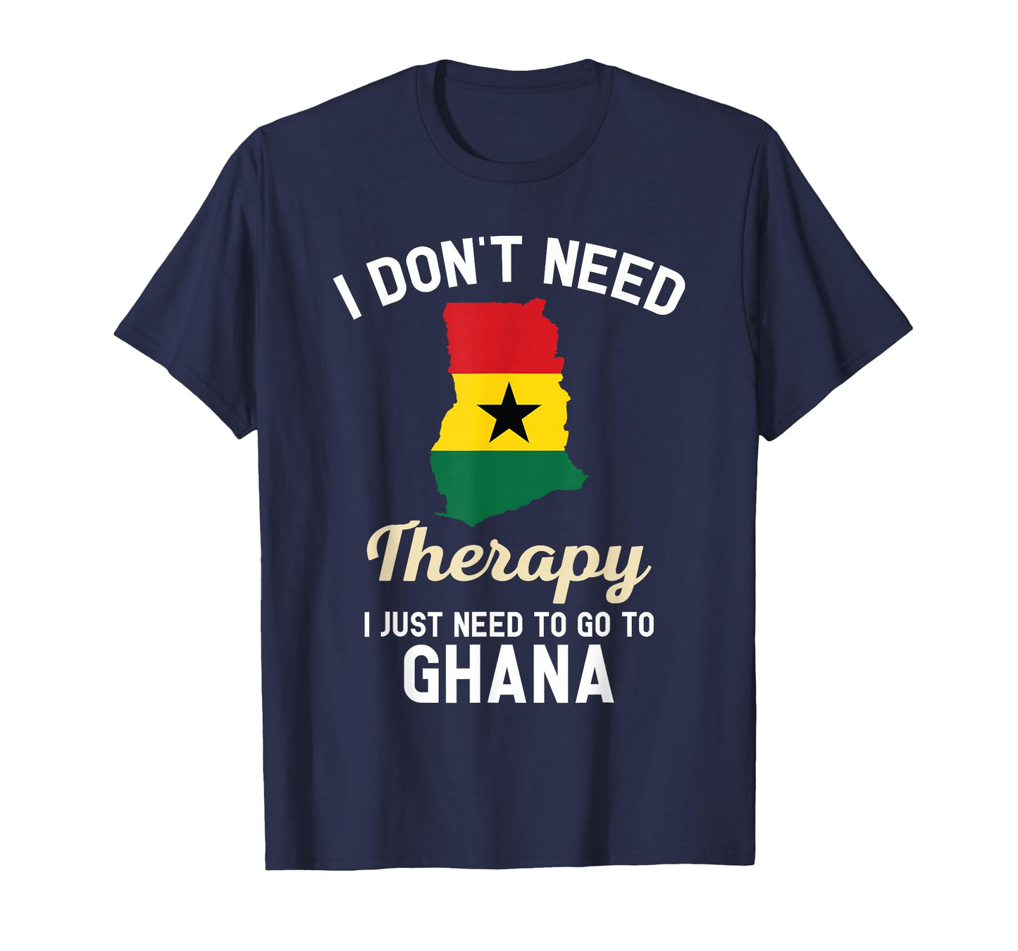 Ghana Ghanaian Flag Map Travel Vocation Gifts T-Shirt