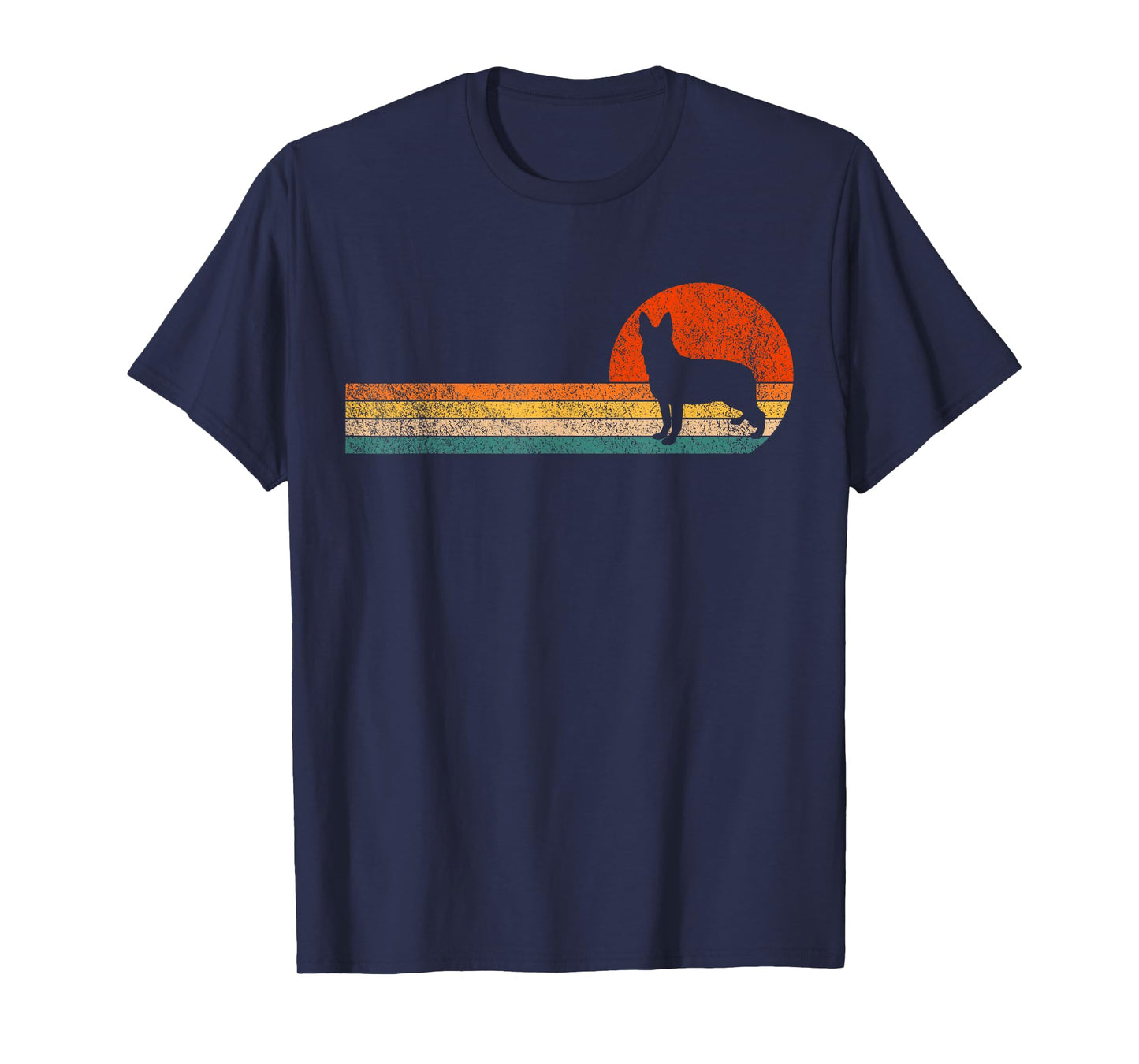 Funny German Shepherd Dog Owner Retro Vintage T-Shirt