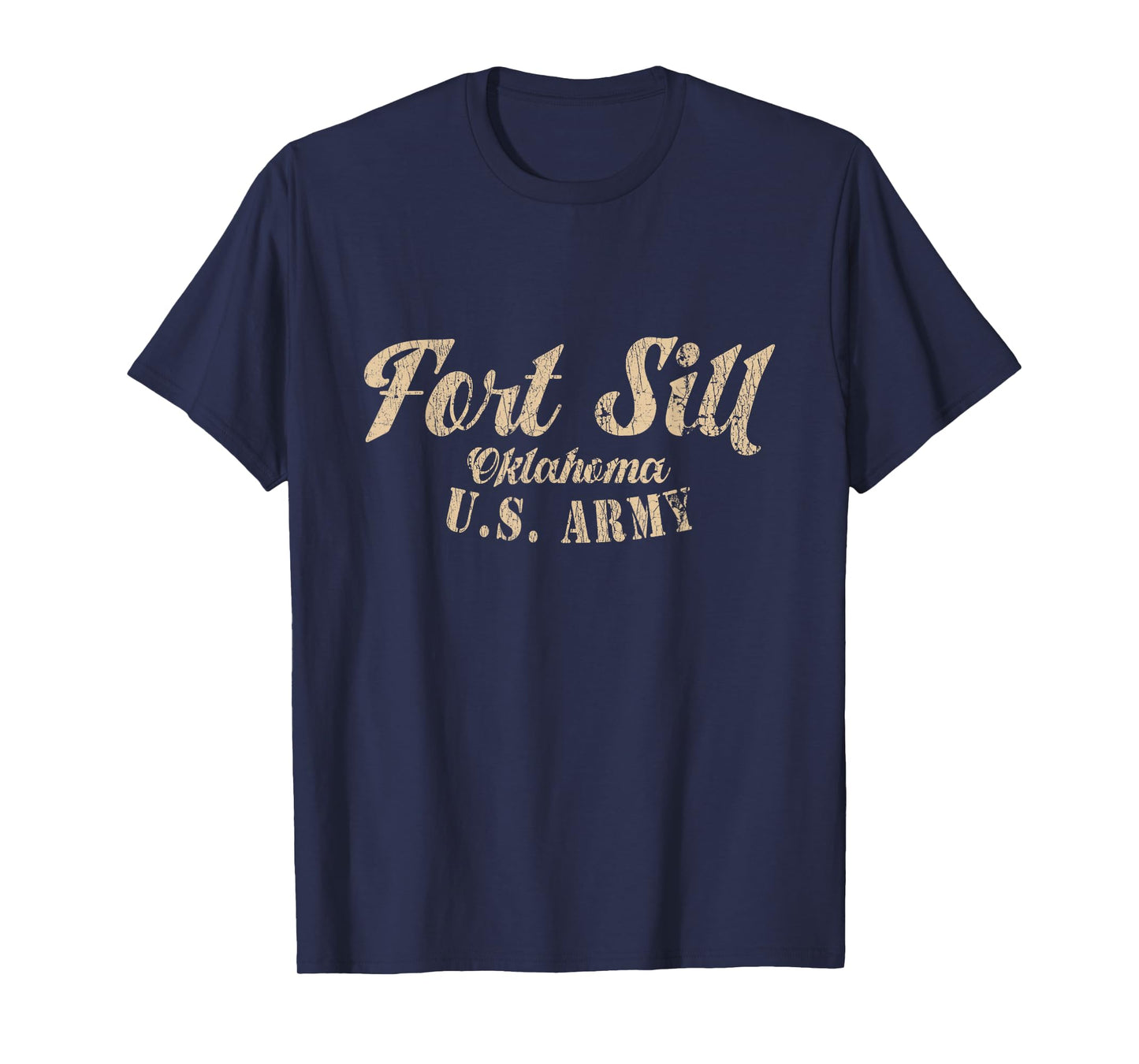 Fort Sill Vintage Lawton Oklahoma OK Military Base Gifts T-Shirt