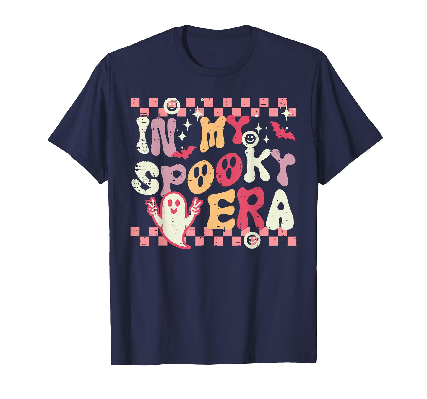 Halloween My Spooky Era Retro Costume Groovy Women Men Kids T-Shirt
