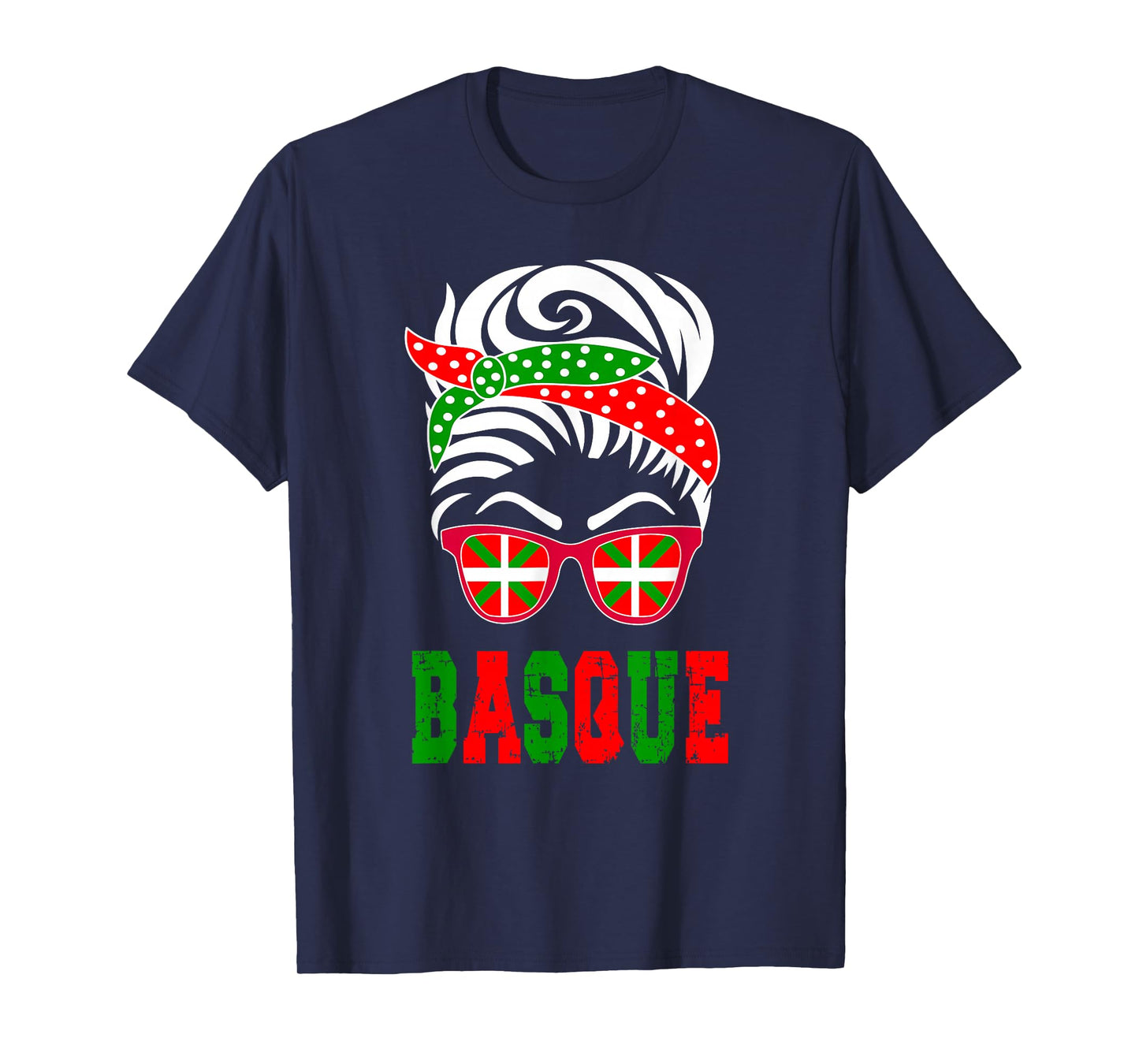 Basque country flag Basque girl T-Shirt