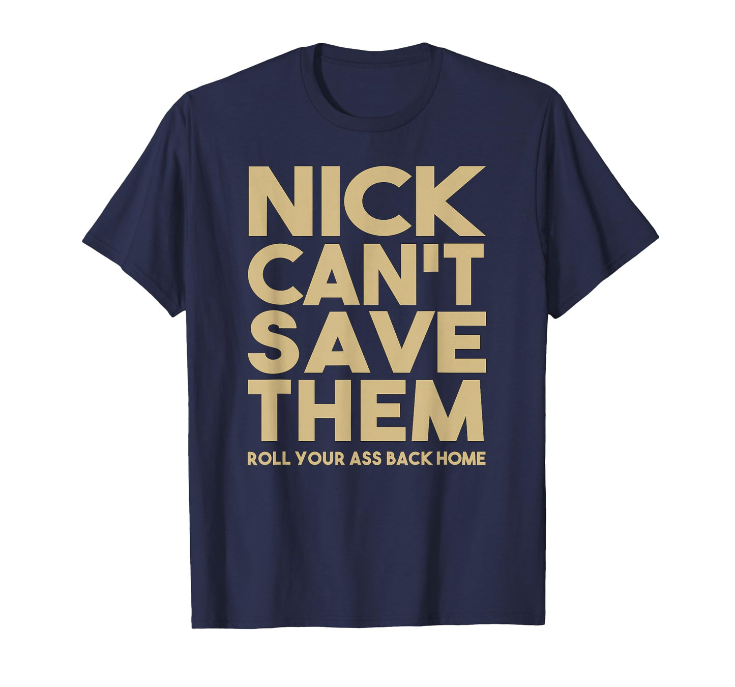 Florida Rivalry Funny Roll Back Home Sarcastic Design T-Shirt