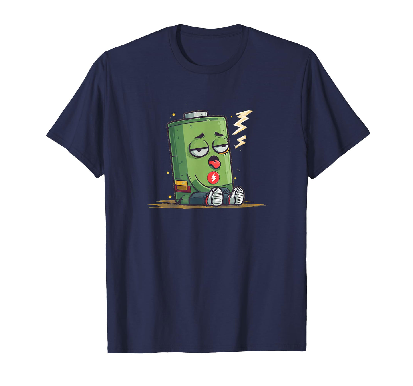 Low Energy Battery Costume for Adults and Kids T-Shirt