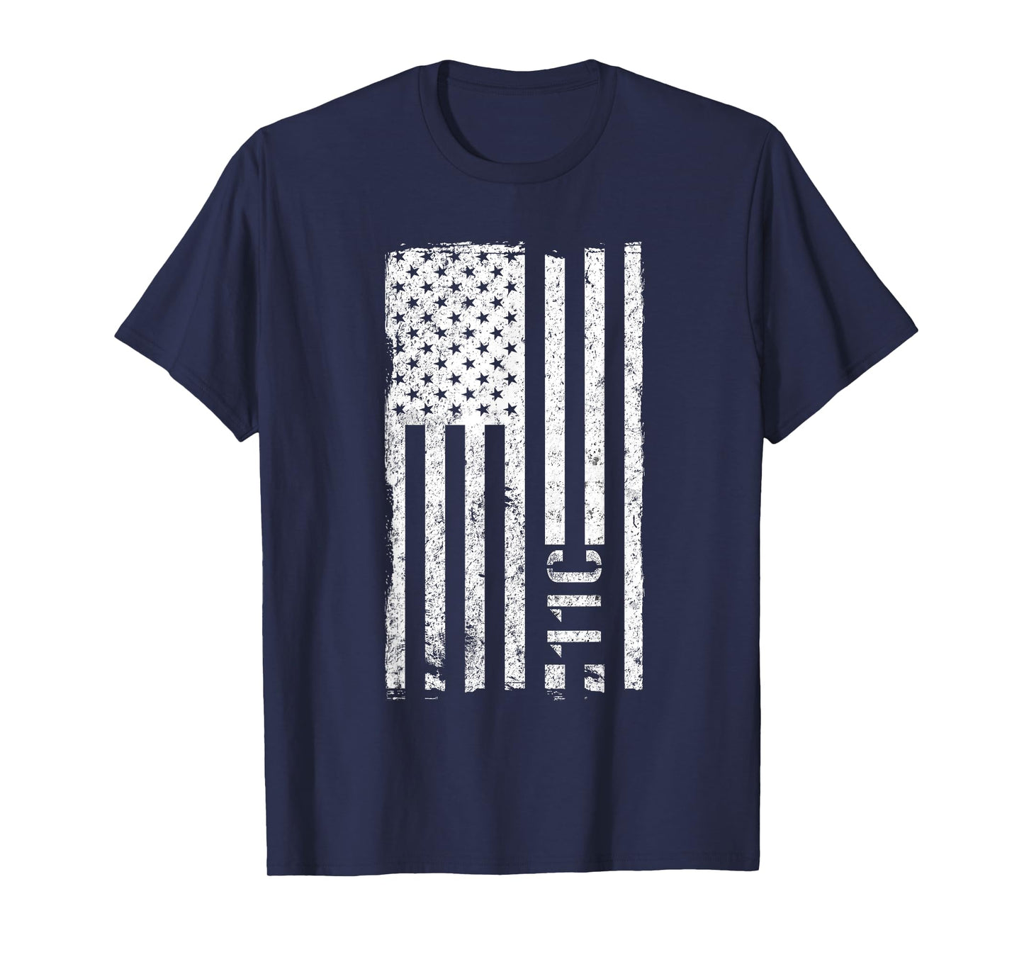 11C Indirect Fire Infantryman Mortar Vintage American Flag T-Shirt