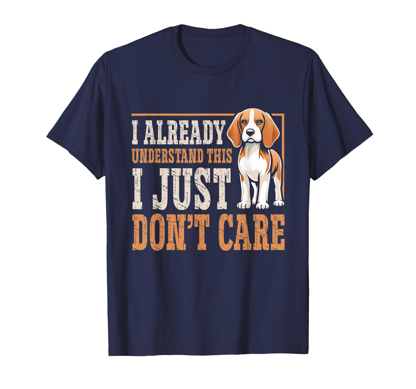 Puppy Beagle Dog Beagle I Just Dont Care Men Women Kids T-Shirt