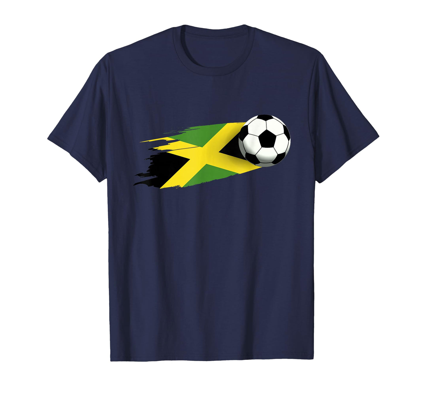 Jamaica Flag Jersey Jamaican Soccer Team Jamaican T-Shirt