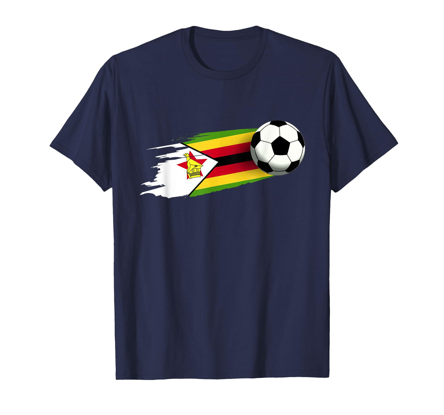 Zimbabwe Flag Jersey Zimbabwe Soccer Team Zimbabwe T-Shirt