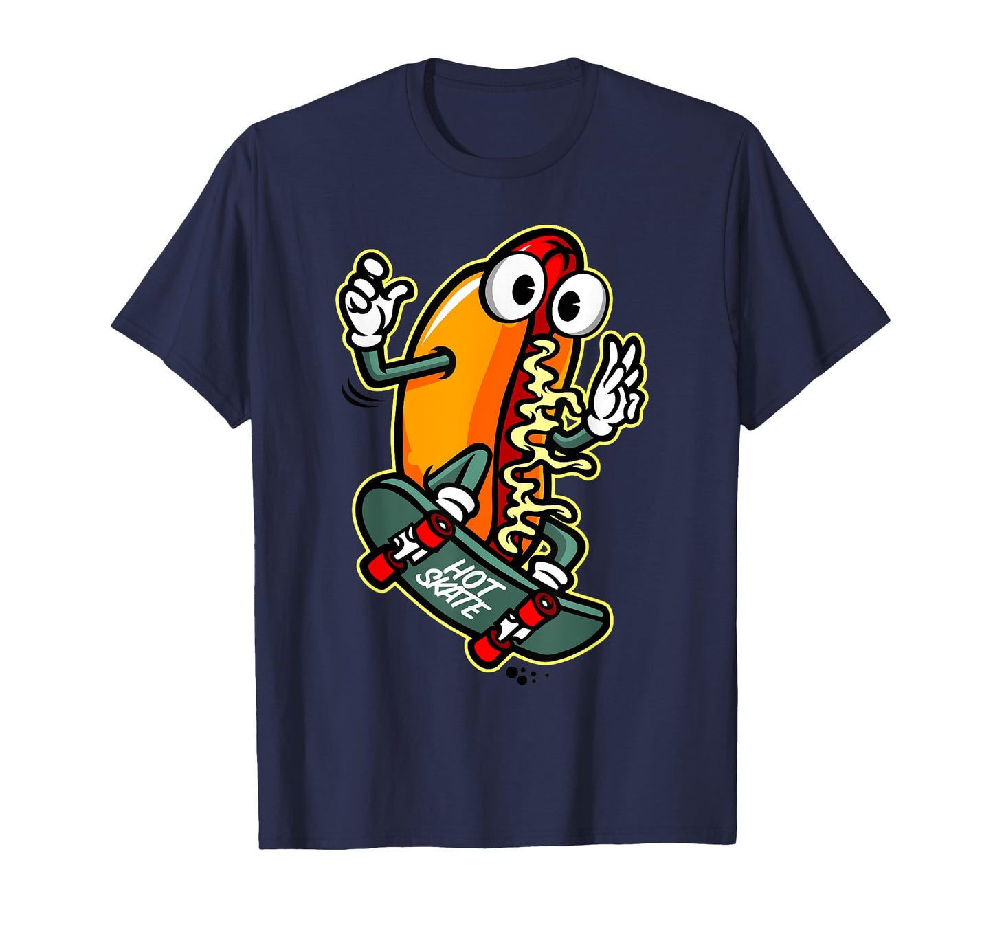 Skateboarding Hot Dog T-Shirt