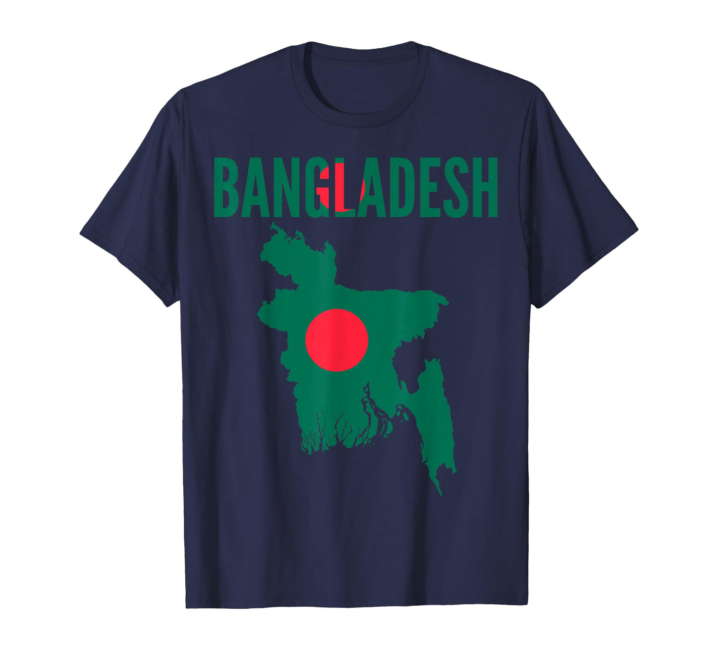 Bangladeshi - Bangladesh Country Map Flag T-Shirt