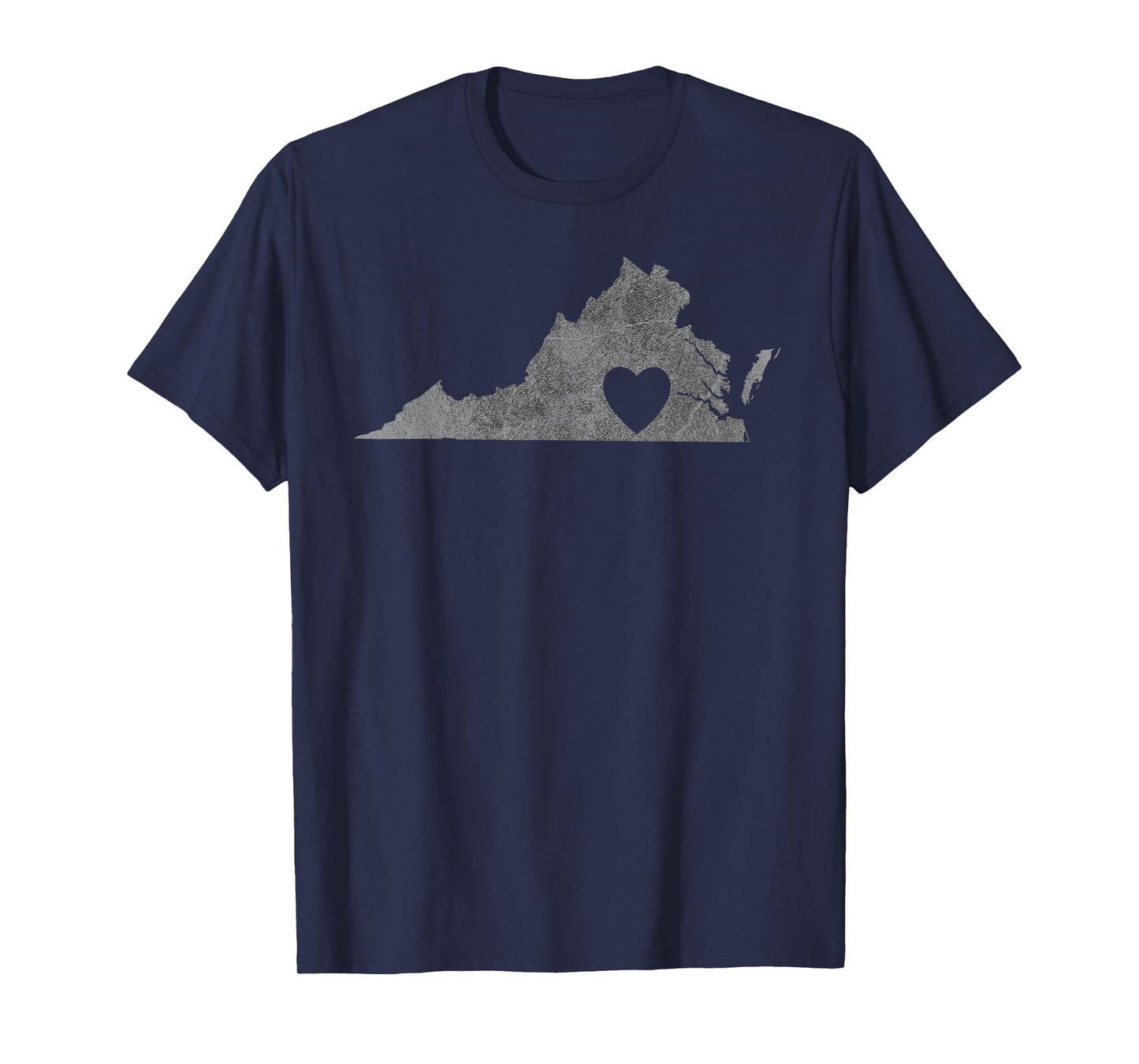 Virginia Lovers State Heart | Vintage Throwback Gift T-Shirt