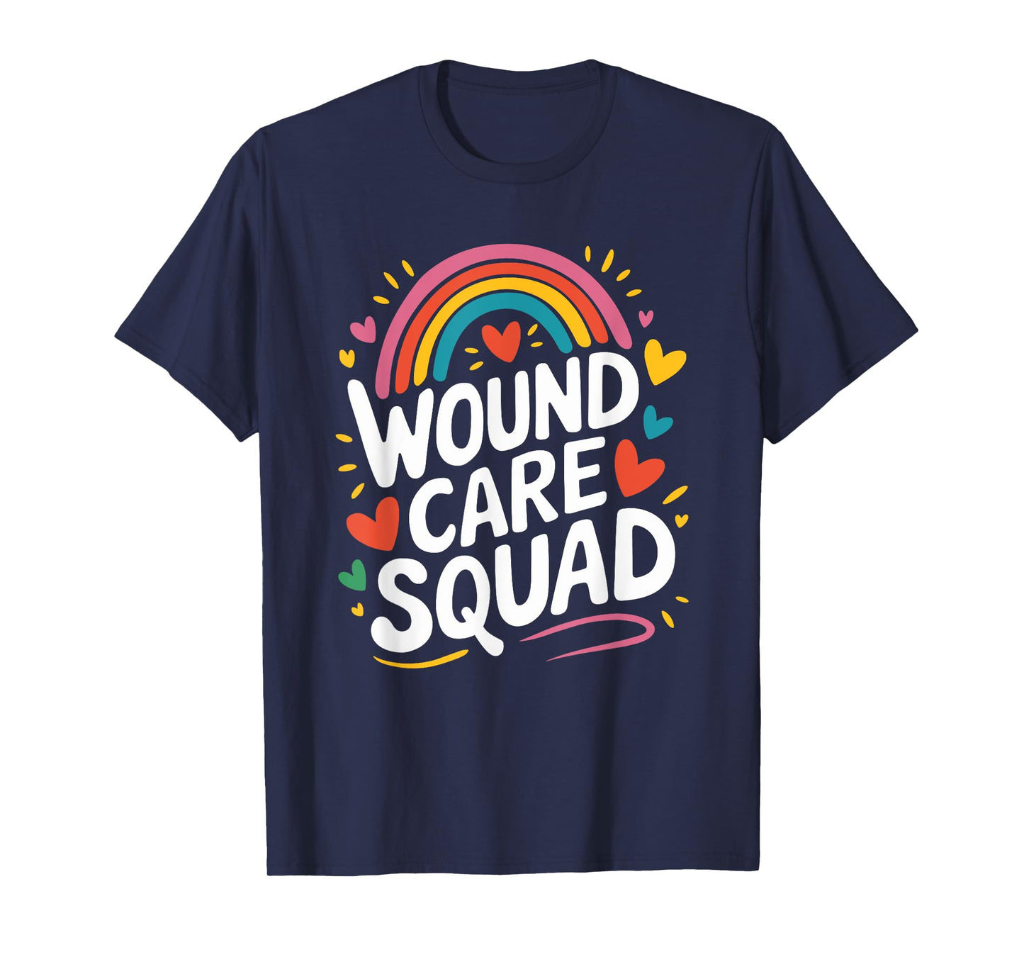 Wound Care Squad, WOCN Ostomy Care and Medical Nursing T-Shirt