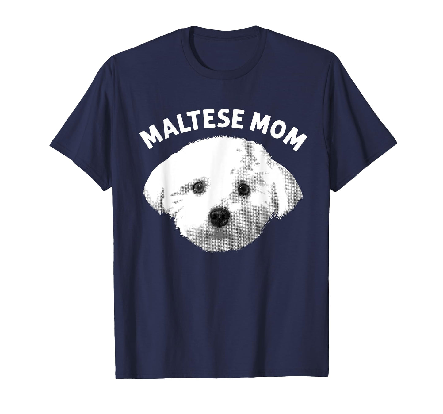 Cool Maltese Mom For Women Girls Dog Groomer Dog Lover Owner T-Shirt
