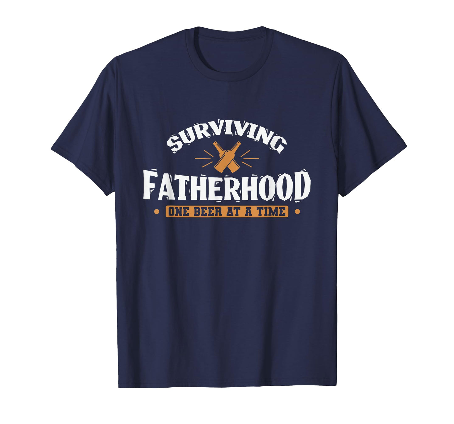 Surviving Fatherhood one Beer at a Time Papa T-Shirt
